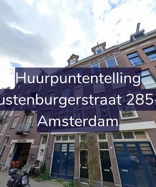 Foto gevel Huurpuntentelling voor Rustenburgerstraat 285-3, Amsterdam