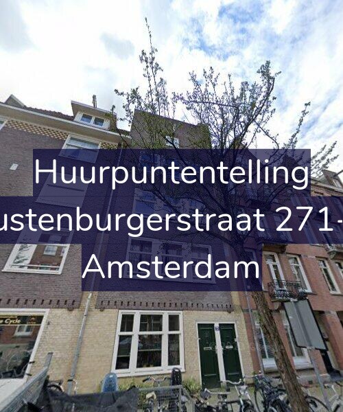 Foto gevel Huurpuntentelling voor Rustenburgerstraat 271-H, Amsterdam