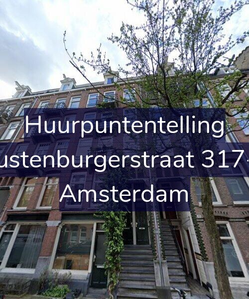 Foto gevel Huurpuntentelling voor Rustenburgerstraat 317-4, Amsterdam