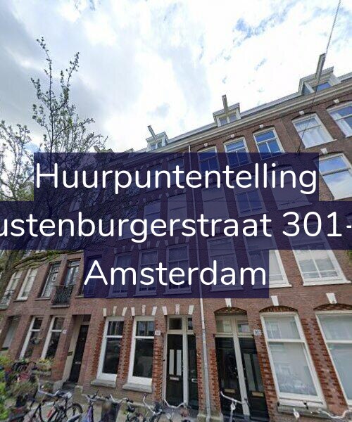 Foto gevel Huurpuntentelling voor Rustenburgerstraat 301-H, Amsterdam