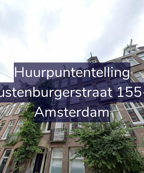 Foto gevel Huurpuntentelling voor Rustenburgerstraat 155-2, Amsterdam