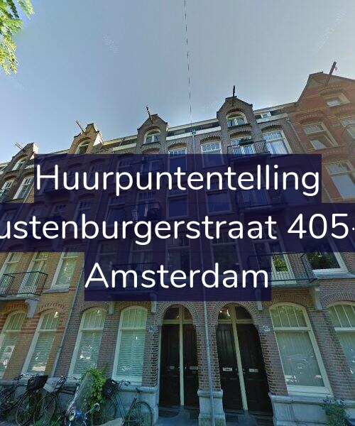 Foto gevel Huurpuntentelling voor Rustenburgerstraat 405-3, Amsterdam