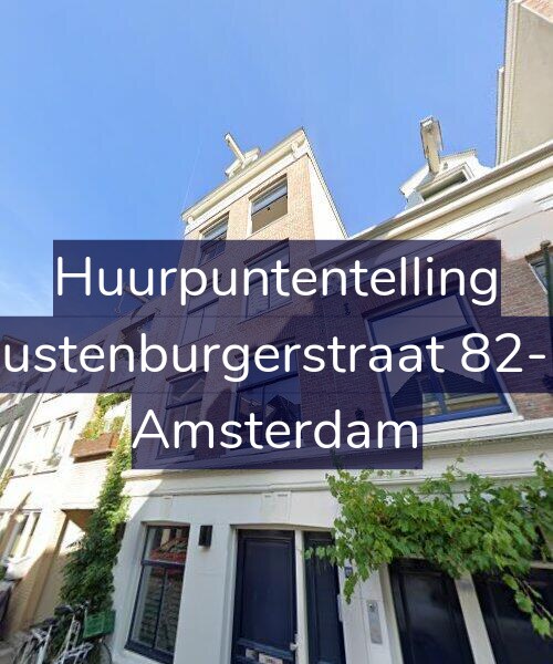 Foto gevel Huurpuntentelling voor Rustenburgerstraat 82-D, Amsterdam