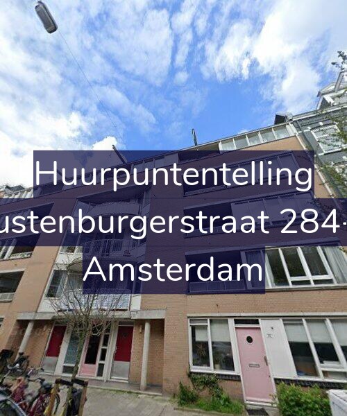 Foto gevel Huurpuntentelling voor Rustenburgerstraat 284-B, Amsterdam