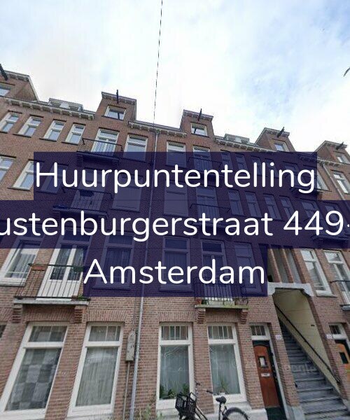 Foto gevel Huurpuntentelling voor Rustenburgerstraat 449-1, Amsterdam