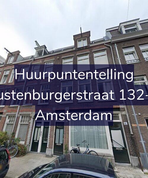 Foto gevel Huurpuntentelling voor Rustenburgerstraat 132-H, Amsterdam