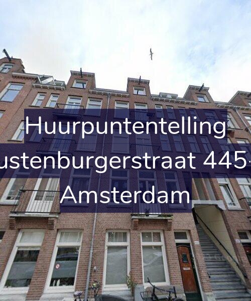 Foto gevel Huurpuntentelling voor Rustenburgerstraat 445-2, Amsterdam