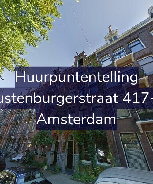 Foto gevel Huurpuntentelling voor Rustenburgerstraat 417-H, Amsterdam