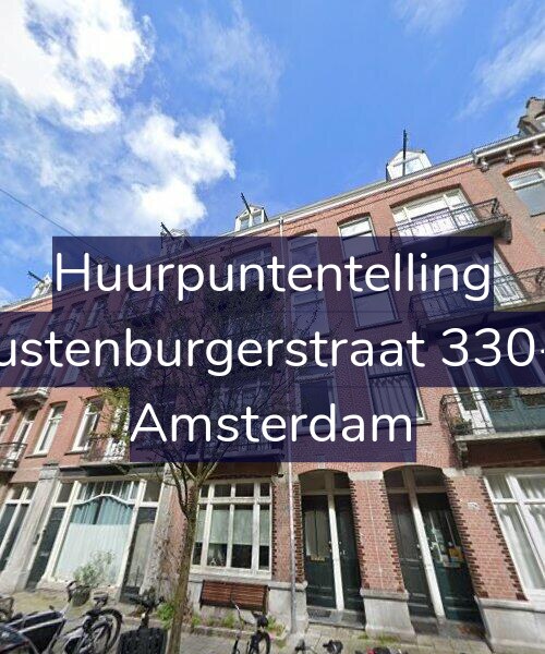 Foto gevel Huurpuntentelling voor Rustenburgerstraat 330-1, Amsterdam
