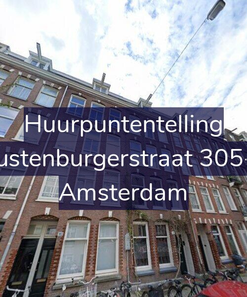Foto gevel Huurpuntentelling voor Rustenburgerstraat 305-2, Amsterdam