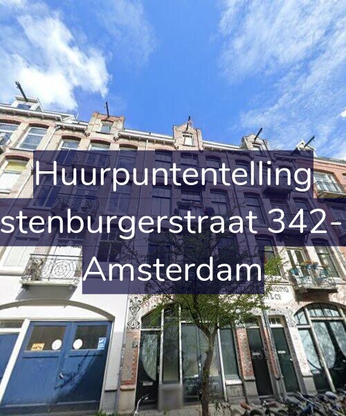Foto gevel Huurpuntentelling voor Rustenburgerstraat 342-1A, Amsterdam