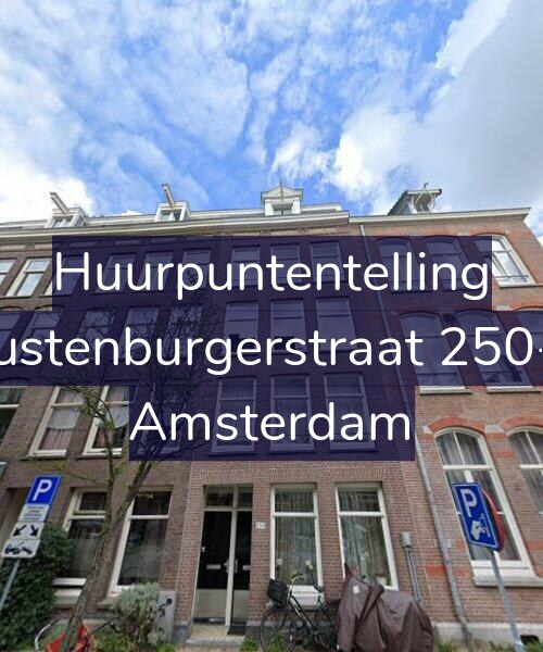 Foto gevel Huurpuntentelling voor Rustenburgerstraat 250-1, Amsterdam