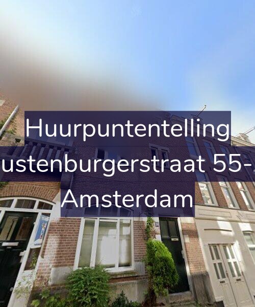 Foto gevel Huurpuntentelling voor Rustenburgerstraat 55-A, Amsterdam