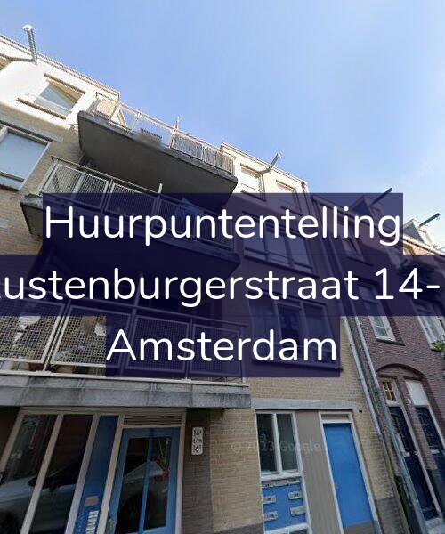 Foto gevel Huurpuntentelling voor Rustenburgerstraat 14-B, Amsterdam