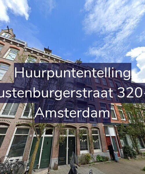 Foto gevel Huurpuntentelling voor Rustenburgerstraat 320-3, Amsterdam