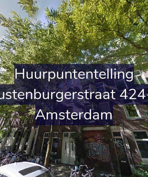 Foto gevel Huurpuntentelling voor Rustenburgerstraat 424-2, Amsterdam