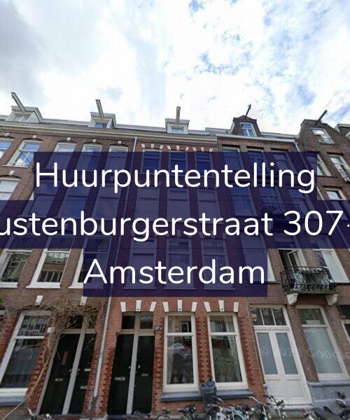 Foto gevel Huurpuntentelling voor Rustenburgerstraat 307-1, Amsterdam