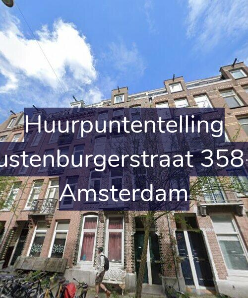 Foto gevel Huurpuntentelling voor Rustenburgerstraat 358-2, Amsterdam