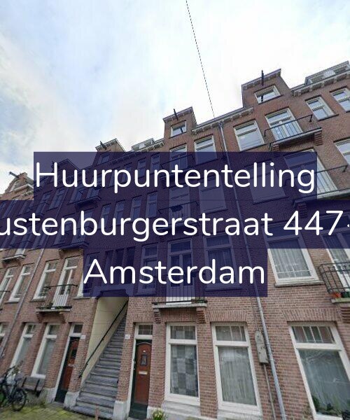 Foto gevel Huurpuntentelling voor Rustenburgerstraat 447-1, Amsterdam