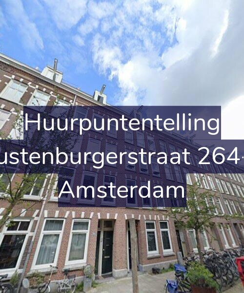 Foto gevel Huurpuntentelling voor Rustenburgerstraat 264-2, Amsterdam