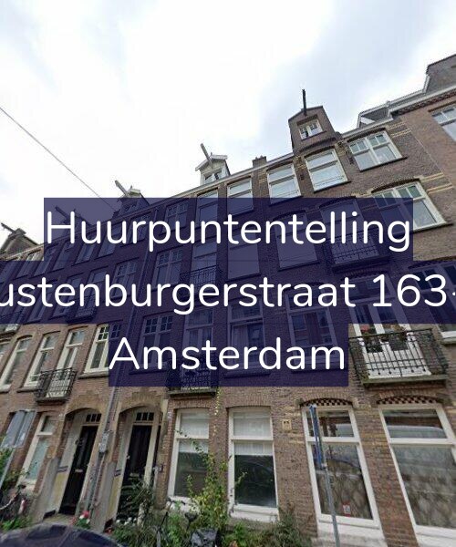 Foto gevel Huurpuntentelling voor Rustenburgerstraat 163-3, Amsterdam