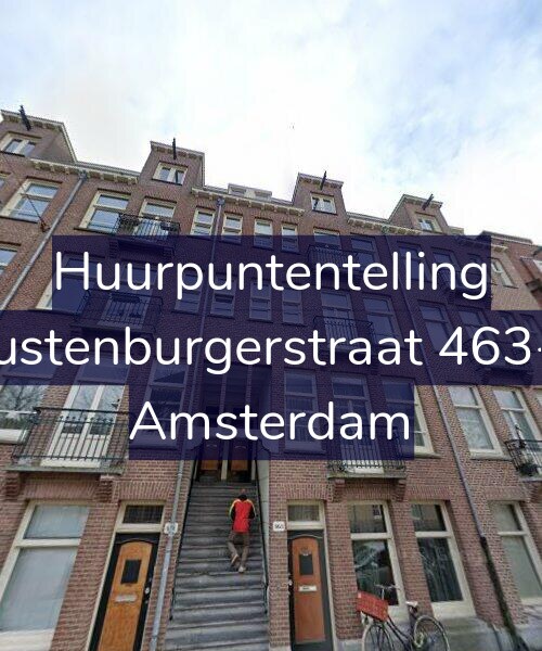 Foto gevel Huurpuntentelling voor Rustenburgerstraat 463-2, Amsterdam