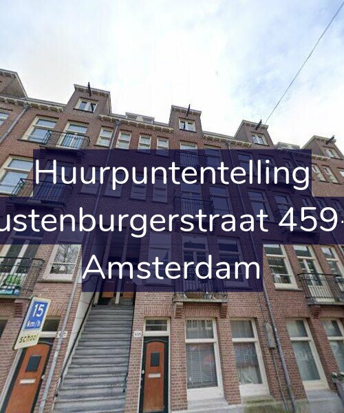 Foto gevel Huurpuntentelling voor Rustenburgerstraat 459-2, Amsterdam
