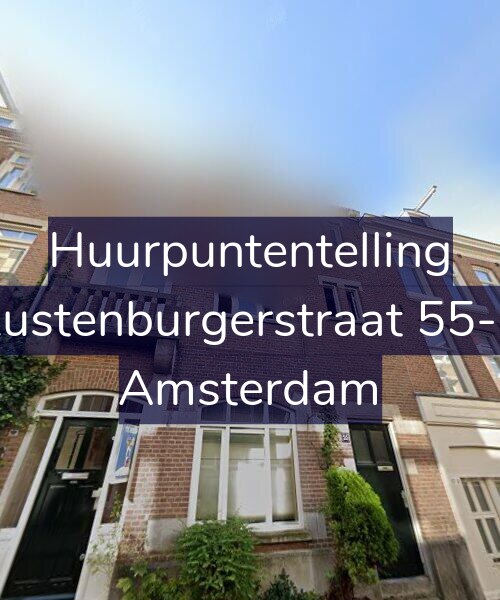 Foto gevel Huurpuntentelling voor Rustenburgerstraat 55-B, Amsterdam