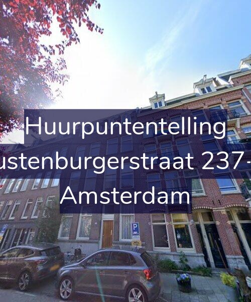 Foto gevel Huurpuntentelling voor Rustenburgerstraat 237-H, Amsterdam