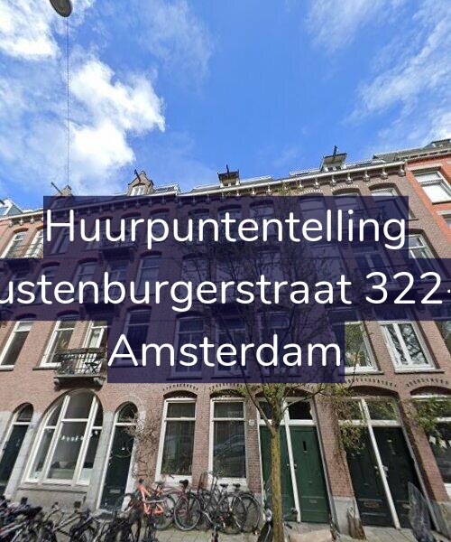 Foto gevel Huurpuntentelling voor Rustenburgerstraat 322-1, Amsterdam