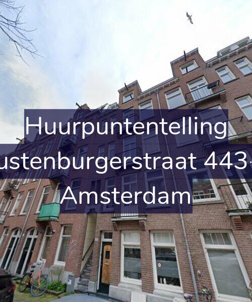Foto gevel Huurpuntentelling voor Rustenburgerstraat 443-3, Amsterdam