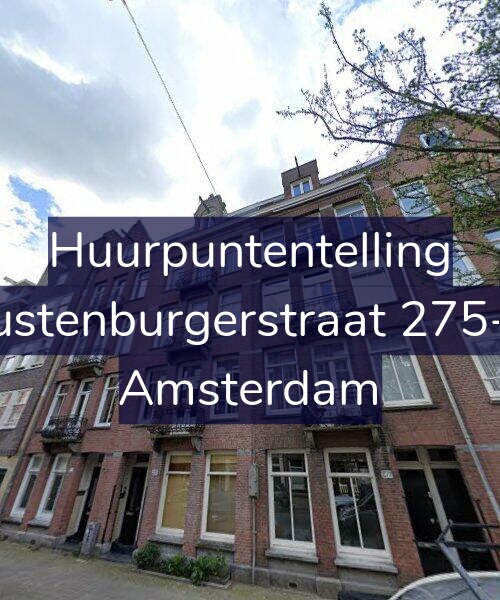 Foto gevel Huurpuntentelling voor Rustenburgerstraat 275-H, Amsterdam