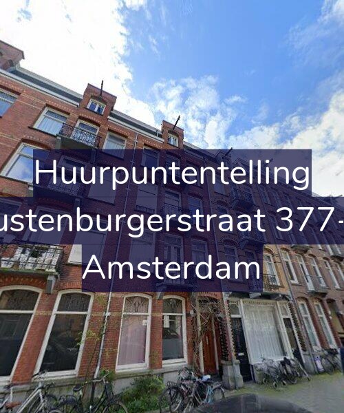 Foto gevel Huurpuntentelling voor Rustenburgerstraat 377-H, Amsterdam