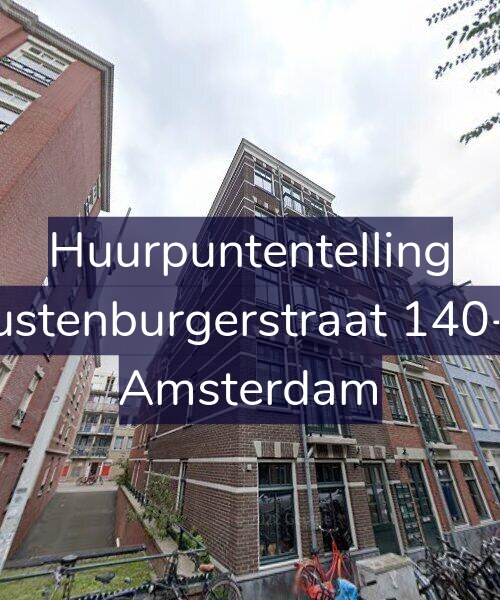 Foto gevel Huurpuntentelling voor Rustenburgerstraat 140-D, Amsterdam