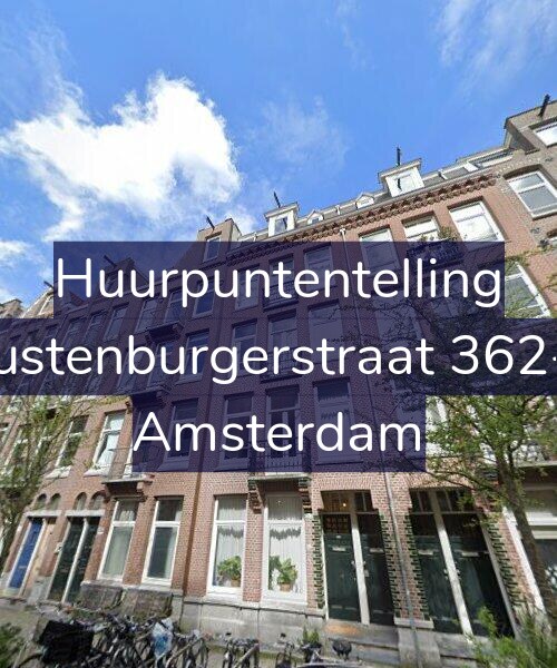 Foto gevel Huurpuntentelling voor Rustenburgerstraat 362-2, Amsterdam