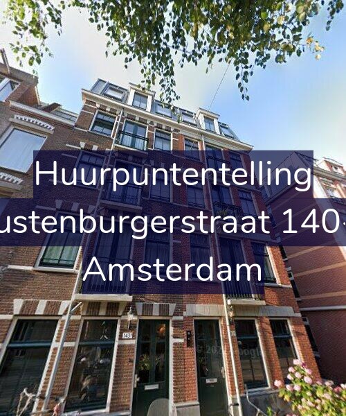 Foto gevel Huurpuntentelling voor Rustenburgerstraat 140-K, Amsterdam