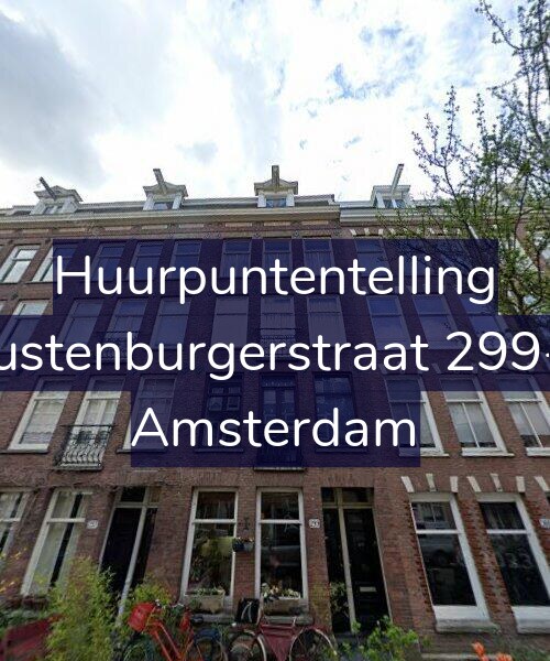 Foto gevel Huurpuntentelling voor Rustenburgerstraat 299-1, Amsterdam