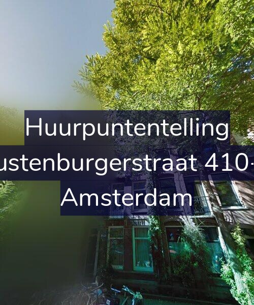 Foto gevel Huurpuntentelling voor Rustenburgerstraat 410-B, Amsterdam