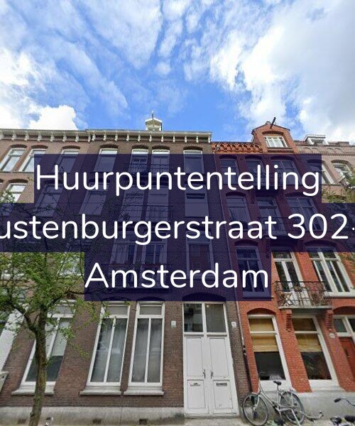 Foto gevel Huurpuntentelling voor Rustenburgerstraat 302-3, Amsterdam