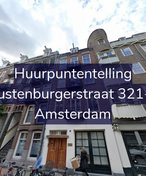 Foto gevel Huurpuntentelling voor Rustenburgerstraat 321-2, Amsterdam