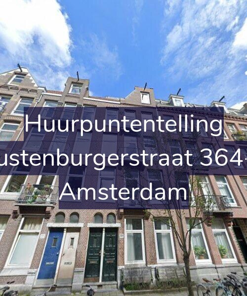 Foto gevel Huurpuntentelling voor Rustenburgerstraat 364-2, Amsterdam