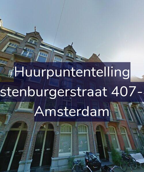 Foto gevel Huurpuntentelling voor Rustenburgerstraat 407-4A, Amsterdam