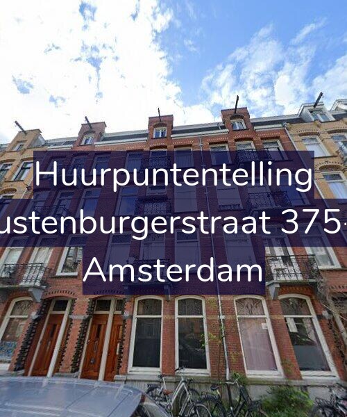Foto gevel Huurpuntentelling voor Rustenburgerstraat 375-1, Amsterdam