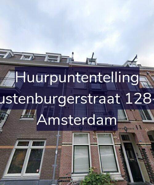 Foto gevel Huurpuntentelling voor Rustenburgerstraat 128-2, Amsterdam