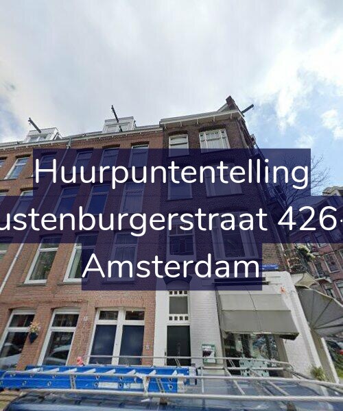 Foto gevel Huurpuntentelling voor Rustenburgerstraat 426-1, Amsterdam