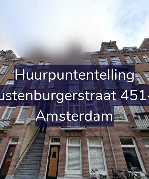Foto gevel Huurpuntentelling voor Rustenburgerstraat 451-1, Amsterdam