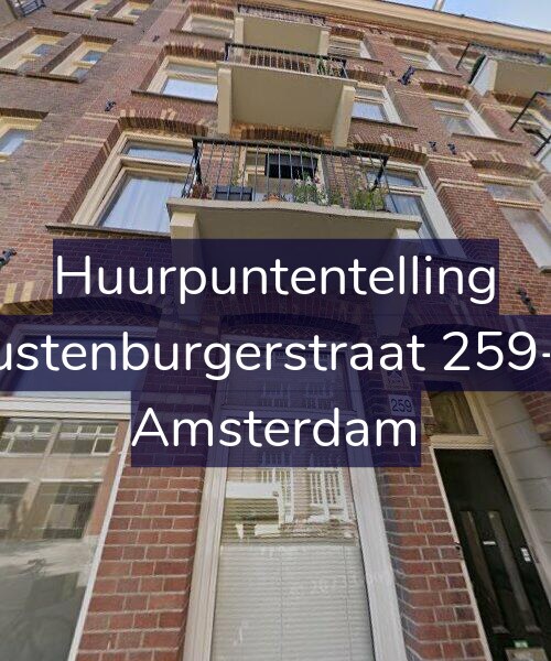 Foto gevel Huurpuntentelling voor Rustenburgerstraat 259-H, Amsterdam