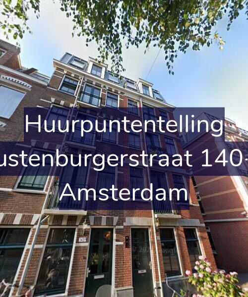 Foto gevel Huurpuntentelling voor Rustenburgerstraat 140-C, Amsterdam