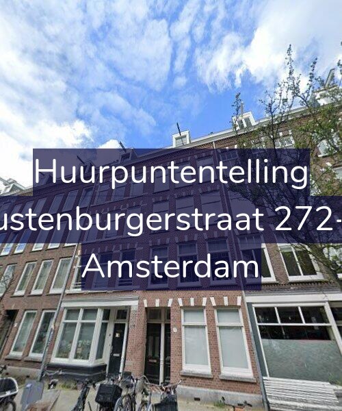 Foto gevel Huurpuntentelling voor Rustenburgerstraat 272-H, Amsterdam