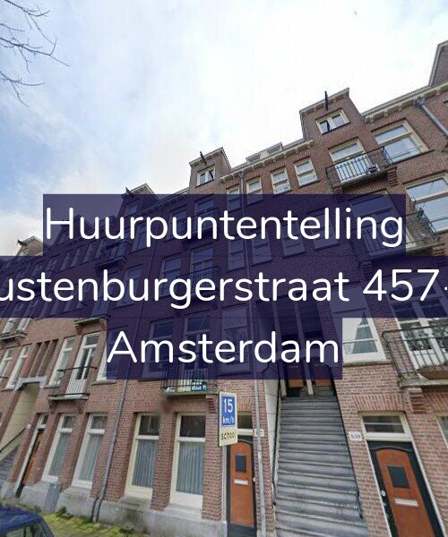Foto gevel Huurpuntentelling voor Rustenburgerstraat 457-2, Amsterdam